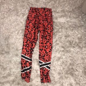 Cheetah print leggings